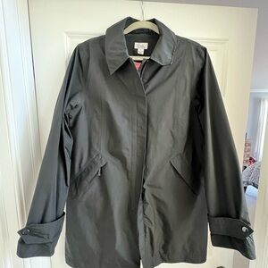 Black Lilly Pulitzer Rain Coat